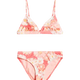 Vintage Mood Story Tri Bra Set - Beachin Surf