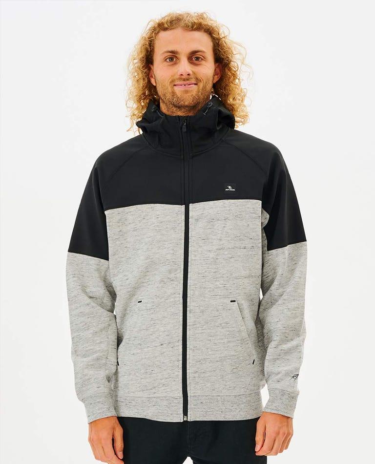 Viral Anti-Series Zip Through Hooded Jumper - Beachin Surf