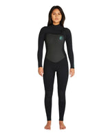 womens-focus-chest-zip-32mm-steamer-beachin-surf-51473 - Beachin Surf