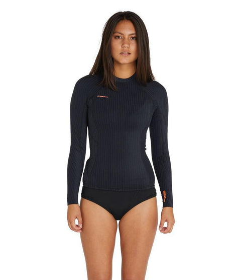 Womens Hyperfreak Long Sleeve Wetsuit Jacket | O'NEILL | Beachin Surf